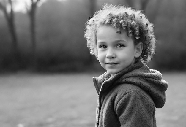 Kostenloses Foto kindertagsfeier mit süßem kindporträt