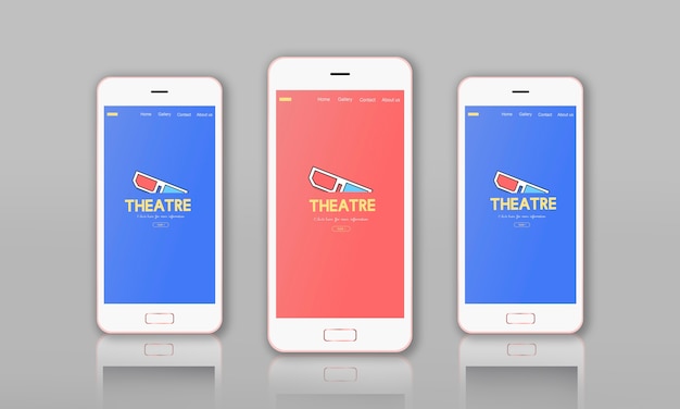 Kinofilme Theater Medienkonzept