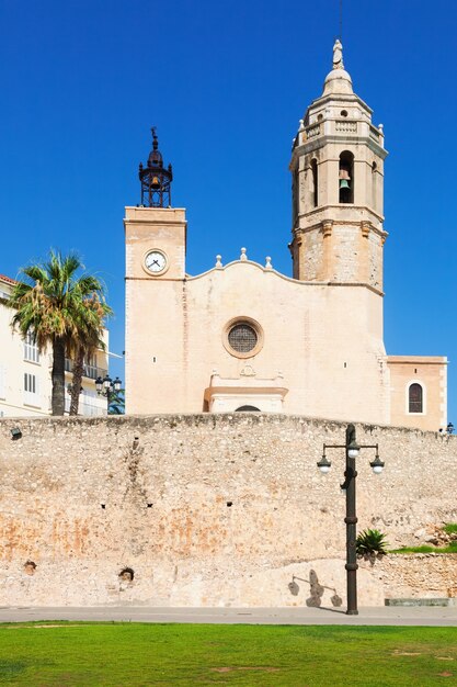 Kirche von Sant Bartomeu i Santa Tecla bei Sitges