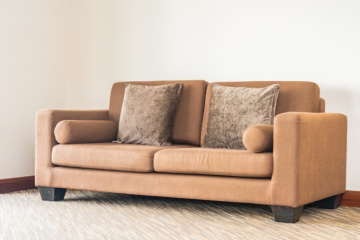 Kostenlose Foto kissen auf sofa dekoration innenraum des wohnbereichs