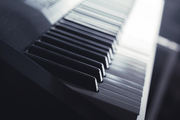 Kostenloses Foto klaviertastatur