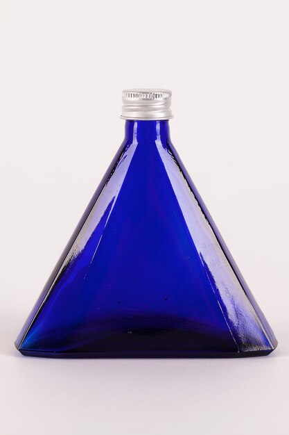 Kleine blaue Flasche