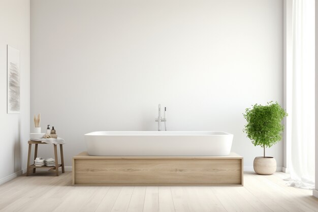 Kleines Badezimmer mit modernem Design
