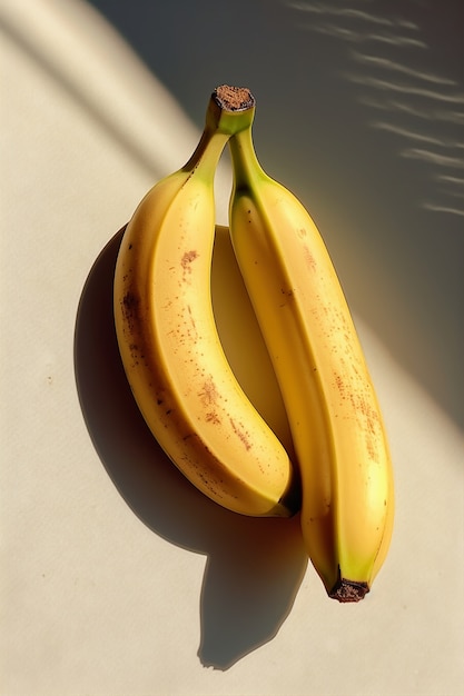 Kostenloses Foto köstliche bananen im studio