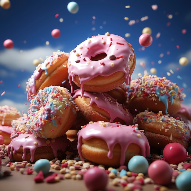Seite 10 | Bunte Donuts Bilder - Kostenloser Download auf Freepik