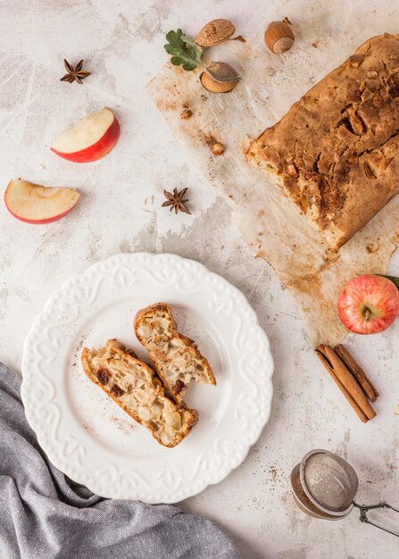 Köstliche herbstliche Dessertwohnung