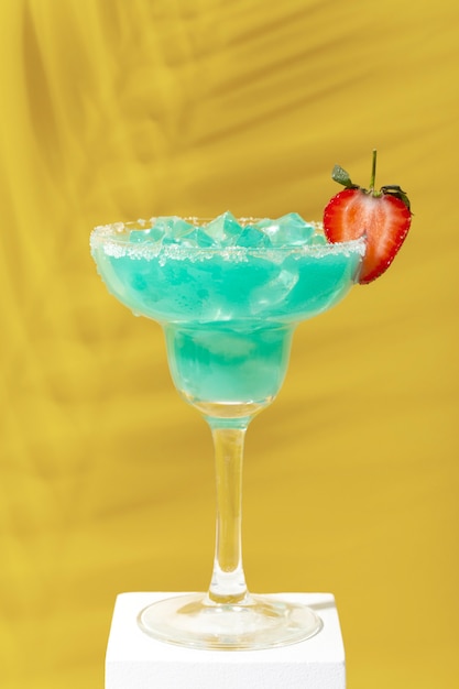 Köstlicher Daiquiri mit Erdbeere