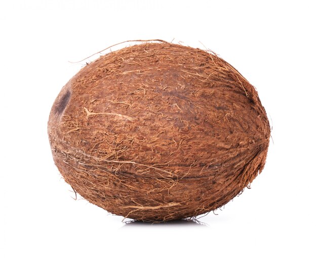 Kokosnuss auf dem Tisch