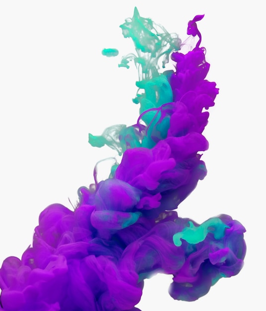 Kopierraum für lila Explosion mit Farbverlauf
