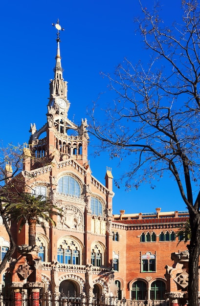 Krankenhaus des heiligen Kreuzes und des Saint Paul in Barcelona, ​​Spanien