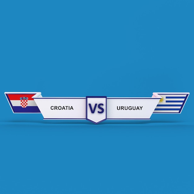 Kostenloses Foto kroatien vs uruguay