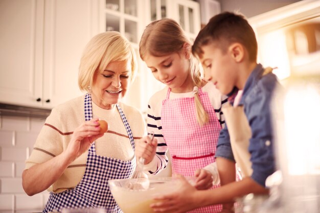 Kuchen backen mit Oma