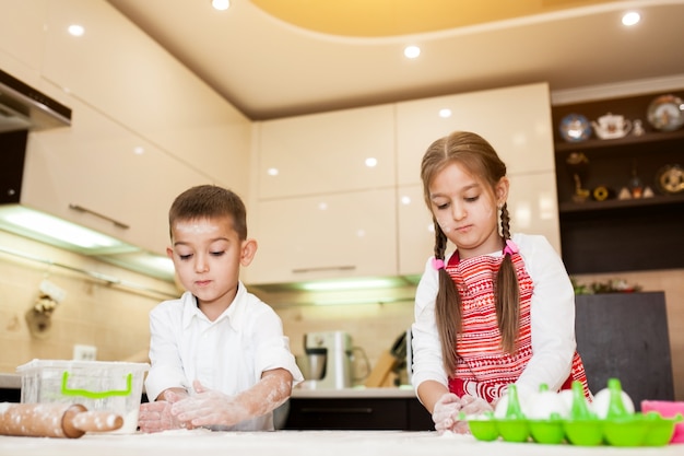 Küche Familie Kind Mutter Kochen