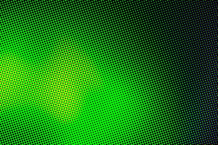 Kostenlose Foto künstlerische hintergrundtapete mit farbhalbtoneffekt