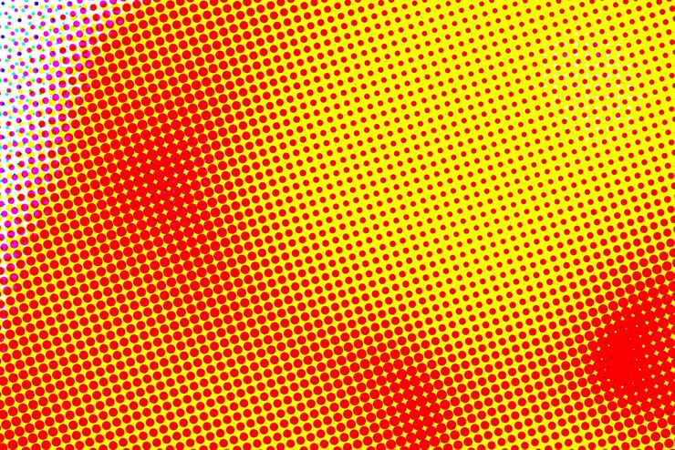Kostenlose Foto künstlerische hintergrundtapeten mit farbhalftone-effekt