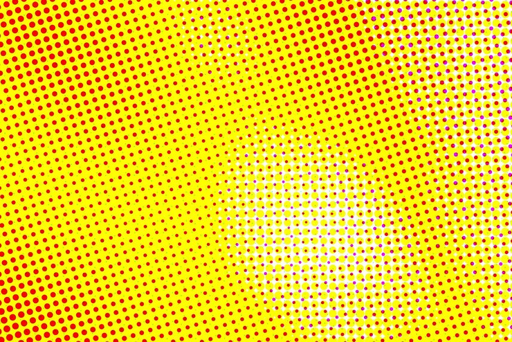 Kostenlose Foto künstlerische hintergrundtapeten mit farbhalftone-effekt