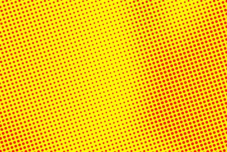 Kostenlose Foto künstlerische hintergrundtapeten mit farbhalftone-effekt