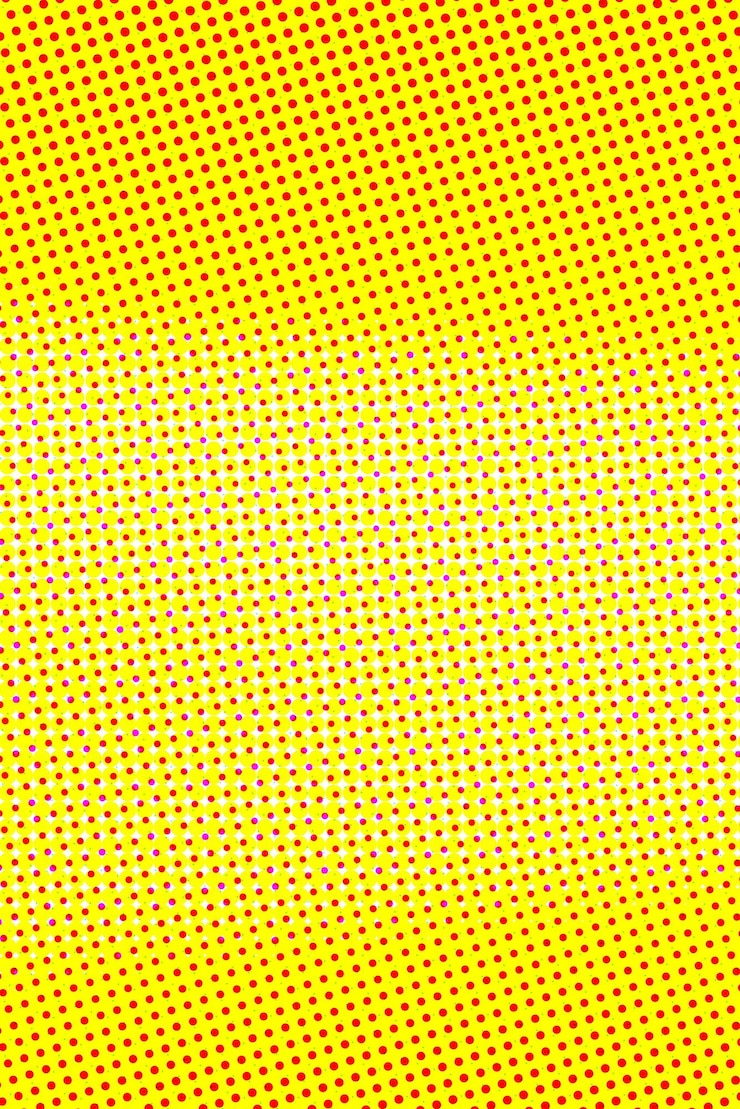 Kostenlose Foto künstlerische hintergrundtapeten mit farbhalftone-effekt
