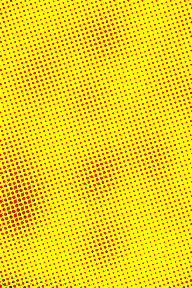Kostenlose Foto künstlerische hintergrundtapeten mit farbhalftone-effekt