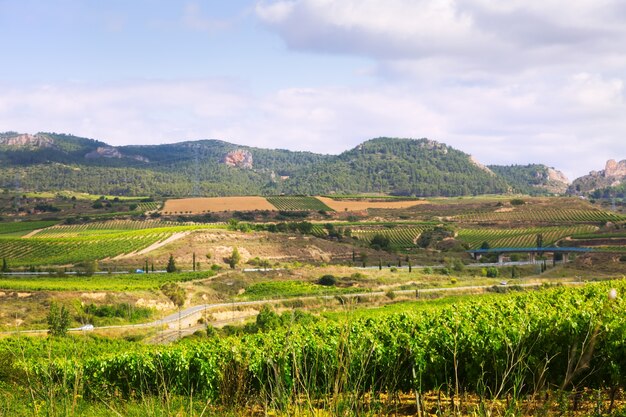 Ländliche Landschaft in La Rioja