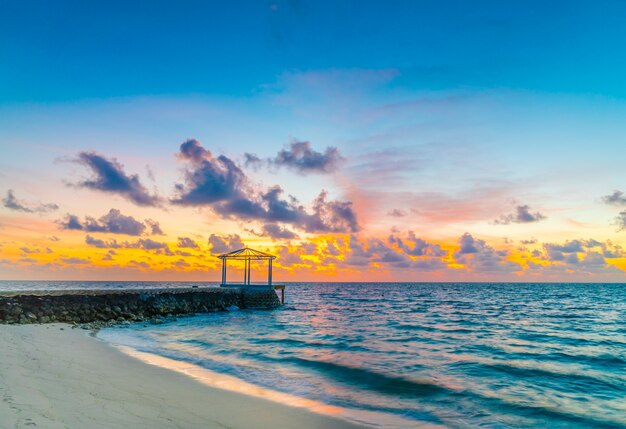 Lagune Bucht Paradies Wasser tropisch