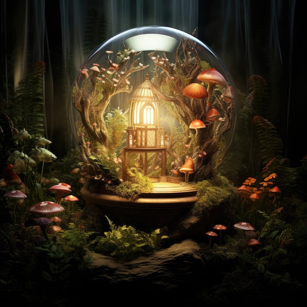 Lampen-Design mit Fantasy-Stil