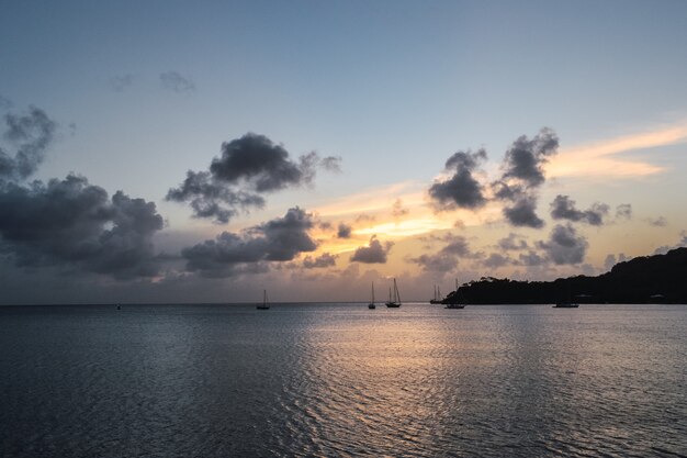 Landschaft im Meer