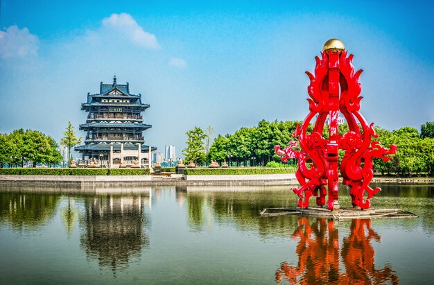 Landschaft in Hangzhou