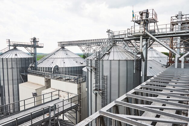 Landwirtschaftliches Silo