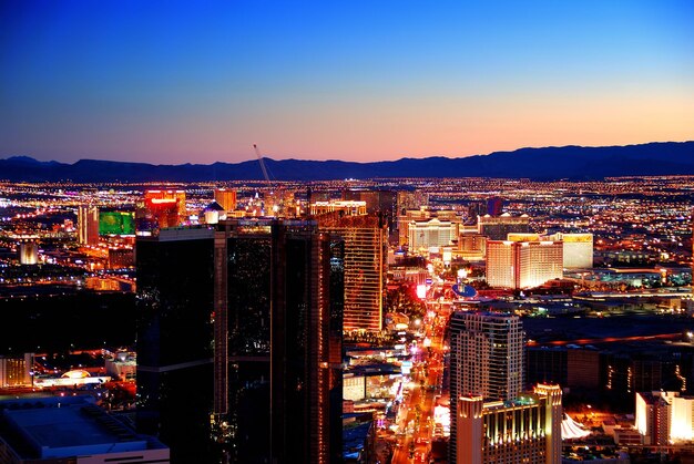 Las Vegas-Sonnenuntergang
