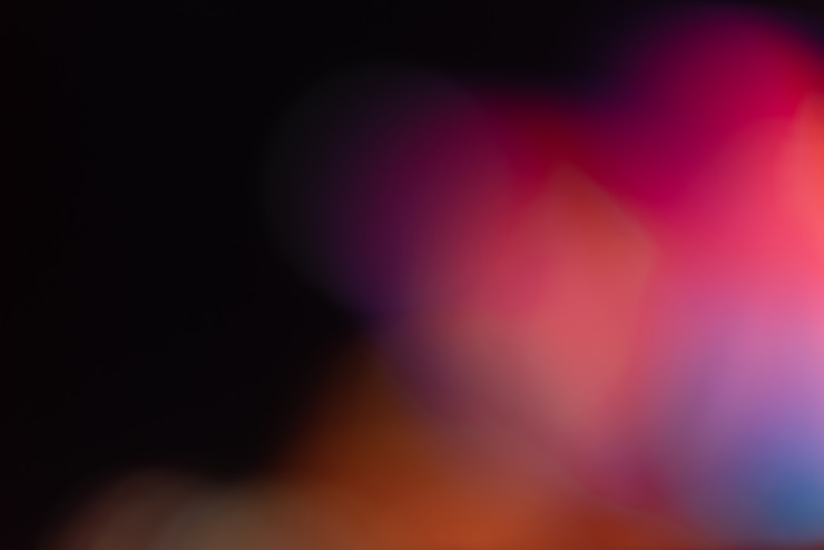 Kostenlose Foto lebendig verschwommener farbenfroher tapeten-hintergrund