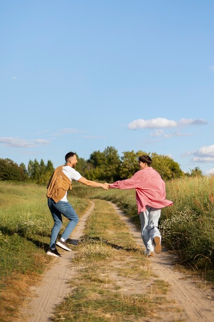 Lebensstil von Menschen, die ohne Sorge leben