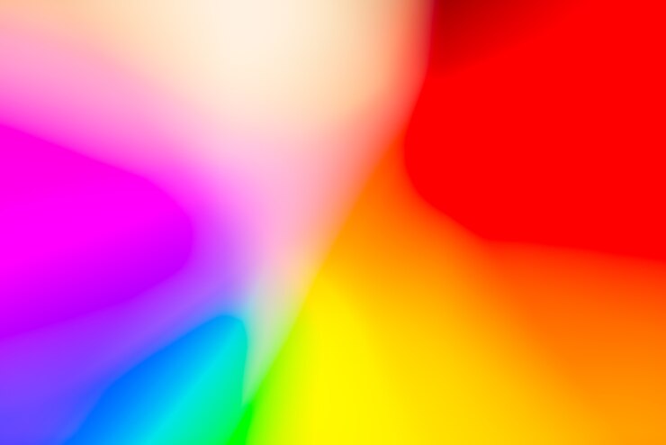 Kostenlose Foto lebhafter verschwommener bunter tapetenhintergrund