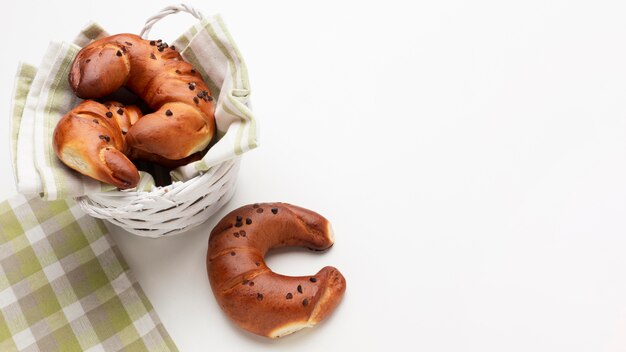 Leckere Bagels im Korbkopierraum