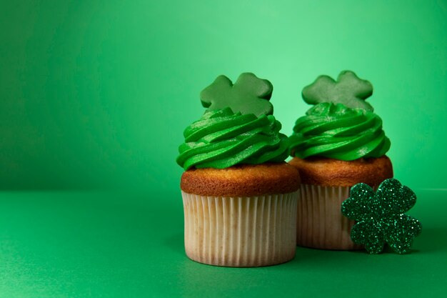 Leckere Cupcakes zum St. Patrick's Day