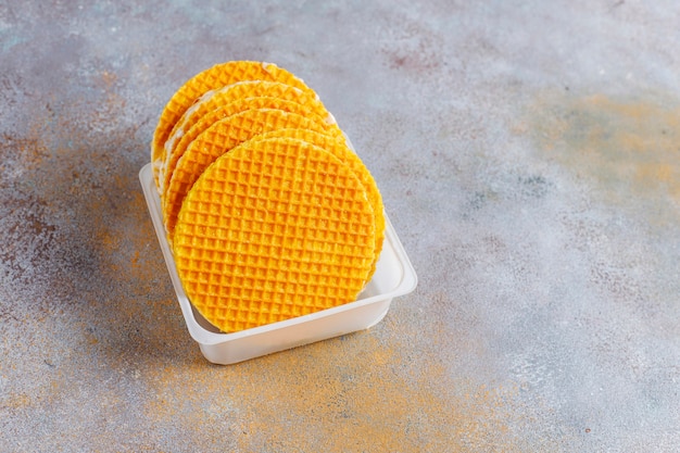 Leckere holländische Waffeln.