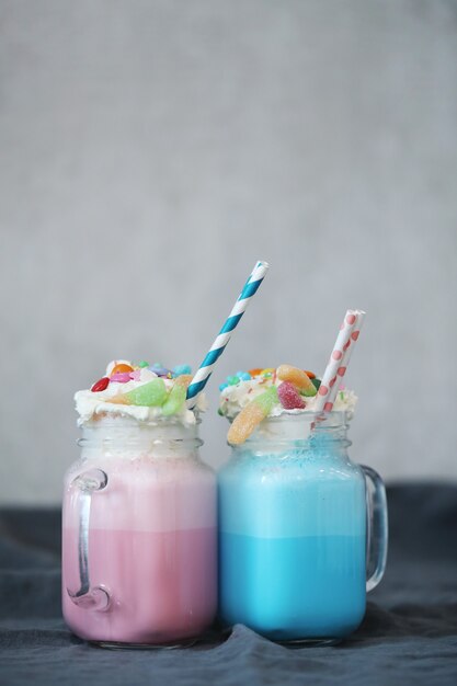 Leckere Milchshakes