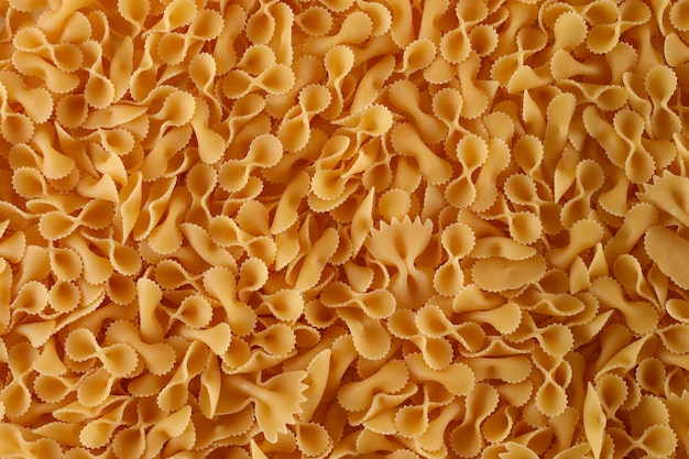 leckere Pasta Draufsicht