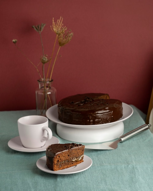 Kostenloses Foto leckere traditionelle dessertkomposition