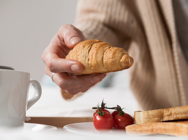 Leckerer Brunch aus der Nähe