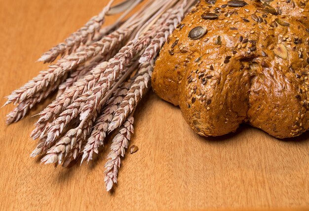 Leckeres Brot aus gutem Weizen