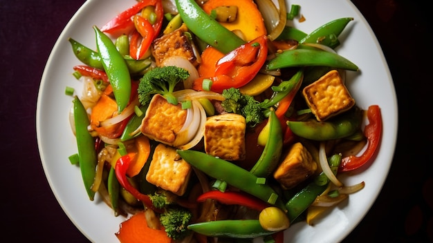 Kostenloses Foto leckeres essen von oben auf dem tisch