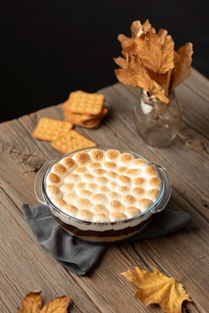 Leckeres s'mores Dessertsortiment