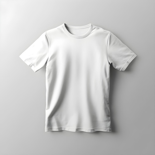 Kostenloses Foto leere weiße t-shirt-vorlage