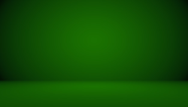 Leeres grünes studio gut als hintergrund verwendenwebsite-vorlagenrahmengeschäftsbericht