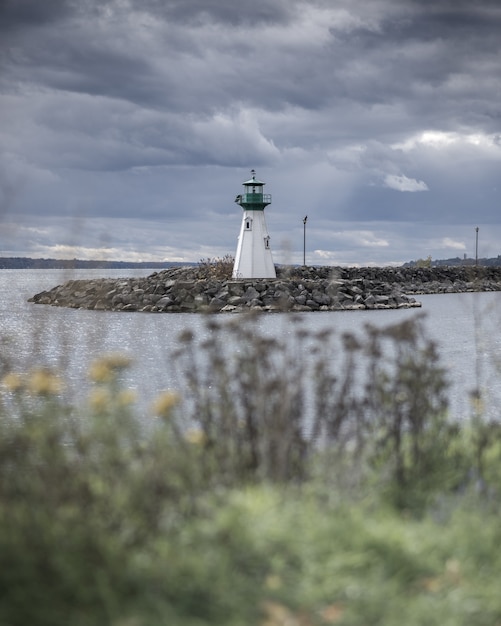 Kostenloses Foto leuchtturm am st. laurence river