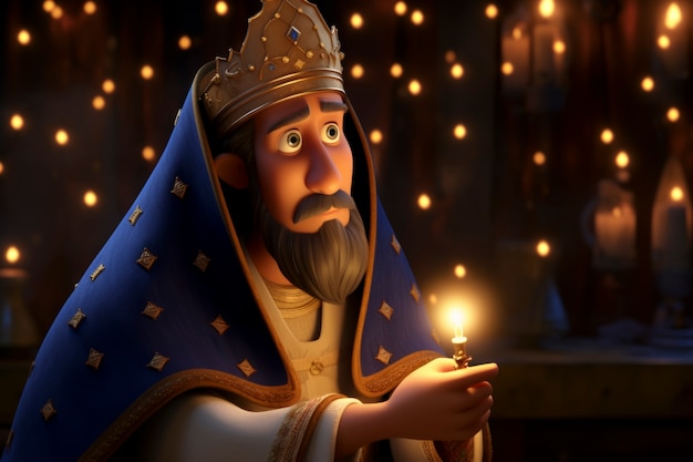 Los reyes magos epiphany Zeichentrickfilm-Illustration