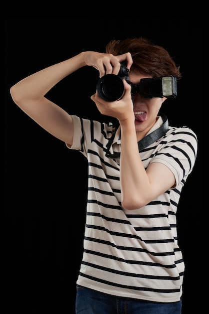 Lustiger Fotograf | Kostenlose Foto