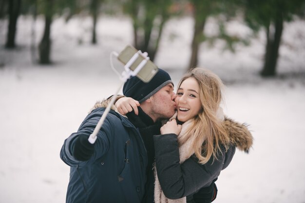 Mädchen und Junge