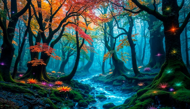 Magische und phantastische Landschaft